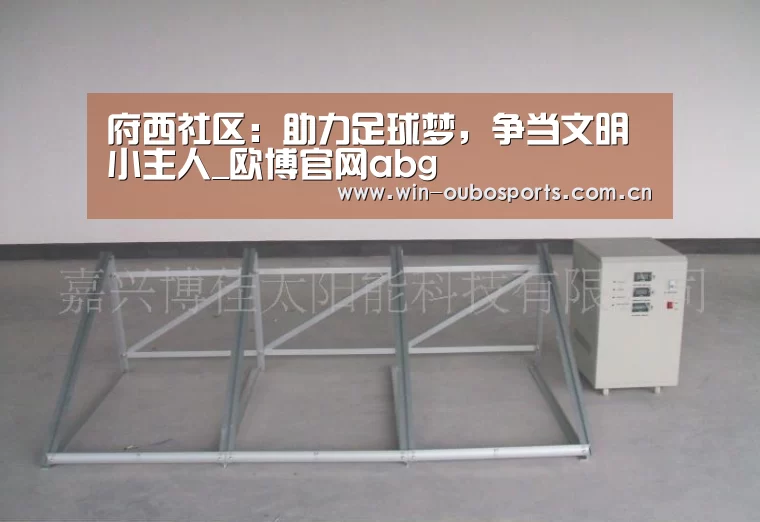 府西社区:助力足球梦,争当文明小主人_欧博官网abg(图1) 欧博官网